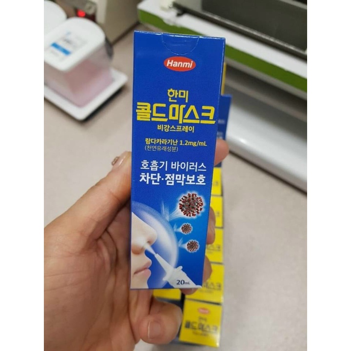 Xịt mũi Cold mask Hanmi nội địa Hàn Quốc