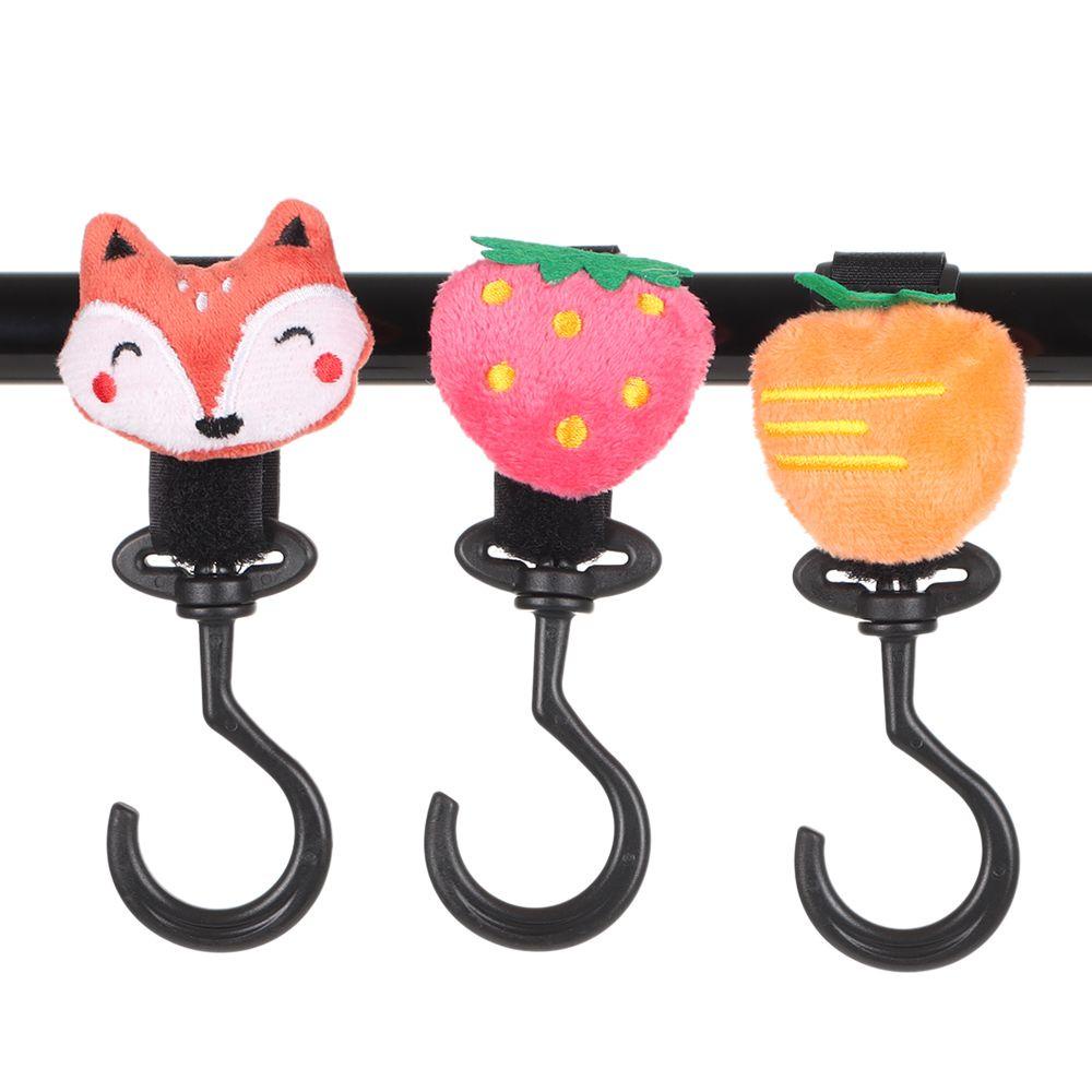 LAYOR1 1 Móc Treo Đồ Gắn Xe Đẩy Em Bé Tiện Dụng