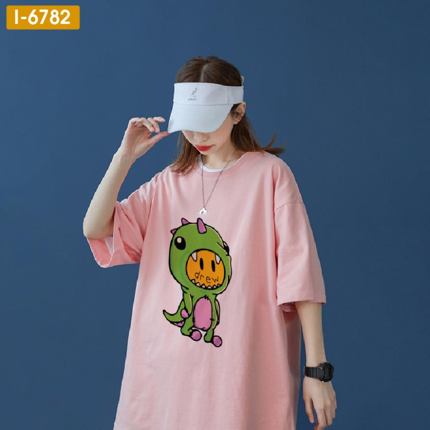 Áo Thun Unisex Khủng Long Drew - i6782 NUTANI