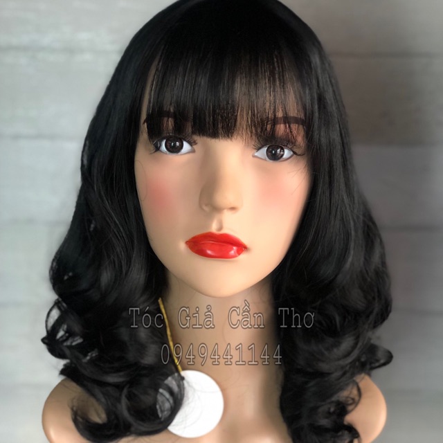 TÓC BỘ XOĂN TRUNG NIÊN 40cm