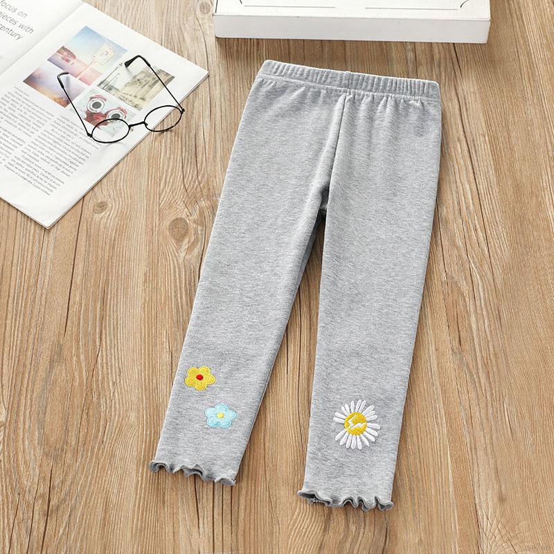 Quần Legging In Hình Hoa Cúc Se7En Cho Bé Gái (2-8 Tuổi)