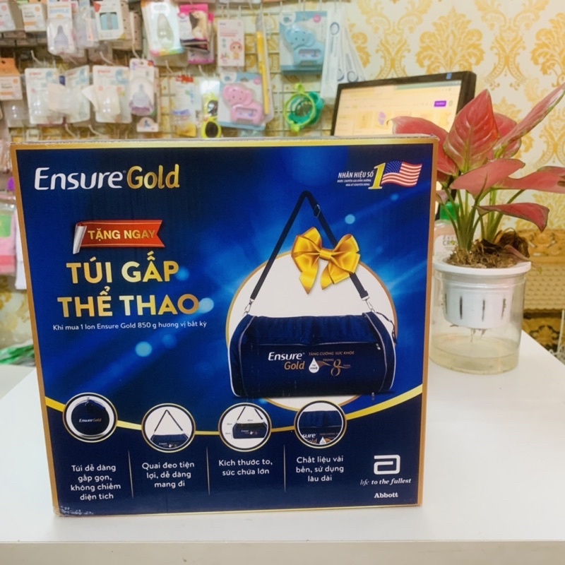 Sữa bột Ensure Gold Vani 850g date 2/2024