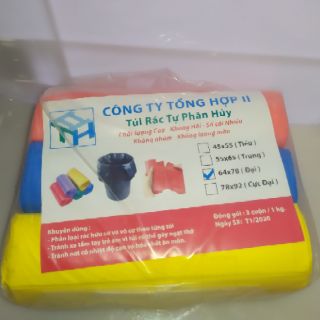 bao đựng rác sinh học TaHuPha  tự phân hủy