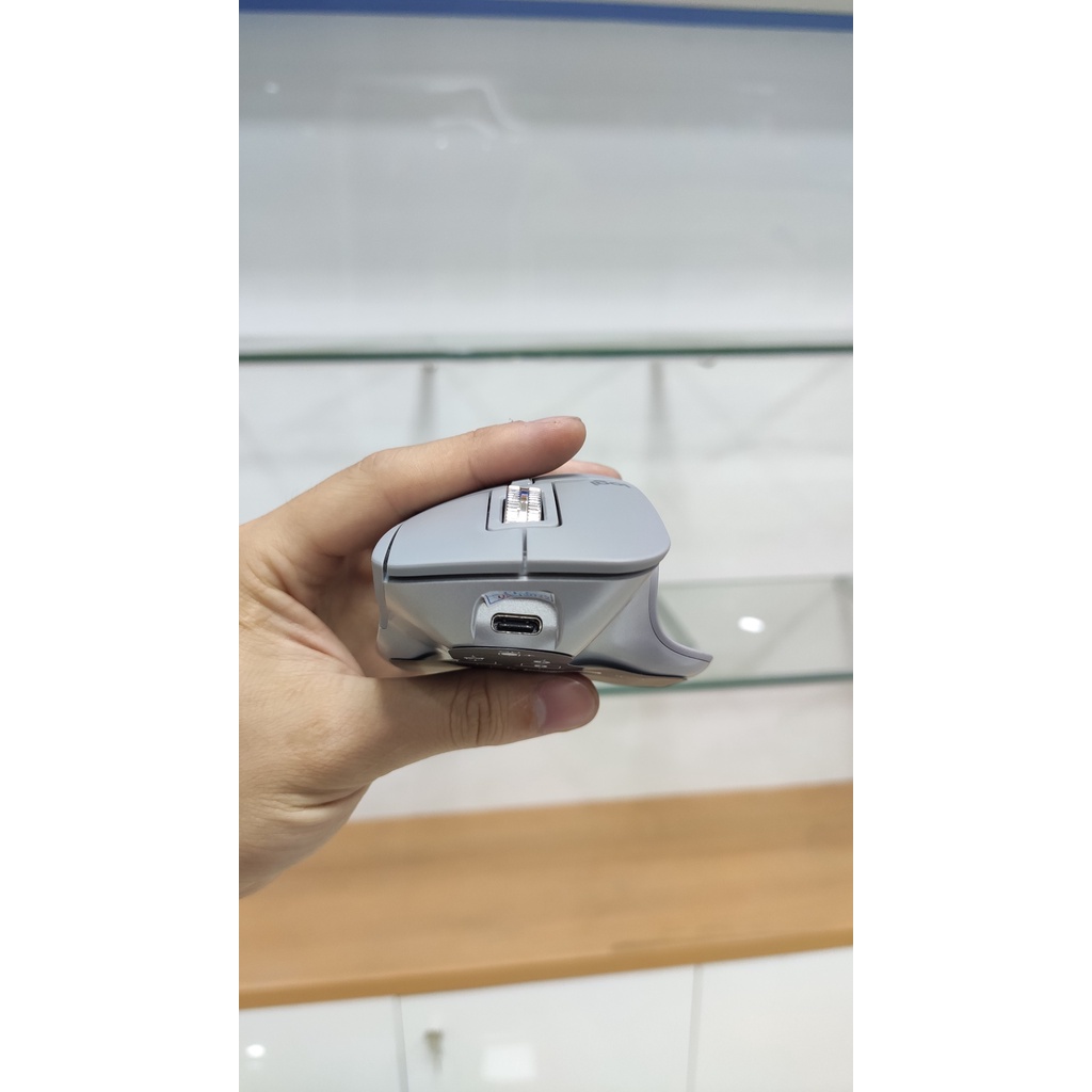 Chuột Logitech MX Master 3 Mid Grey - HÀNG CHÍNH HÃNG