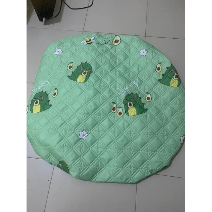 ( MẪU MỚI ) Ga chun trần bông , ga giường trần bông , bo chun chắc chắn chất cotton poly mềm mại