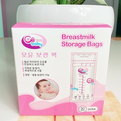 BQShop Hộp 50 túi trữ sữa GB Baby Hàn Quốc