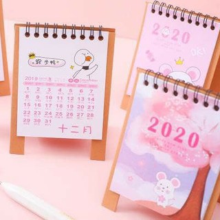 Lịch mini để bàn 2020
