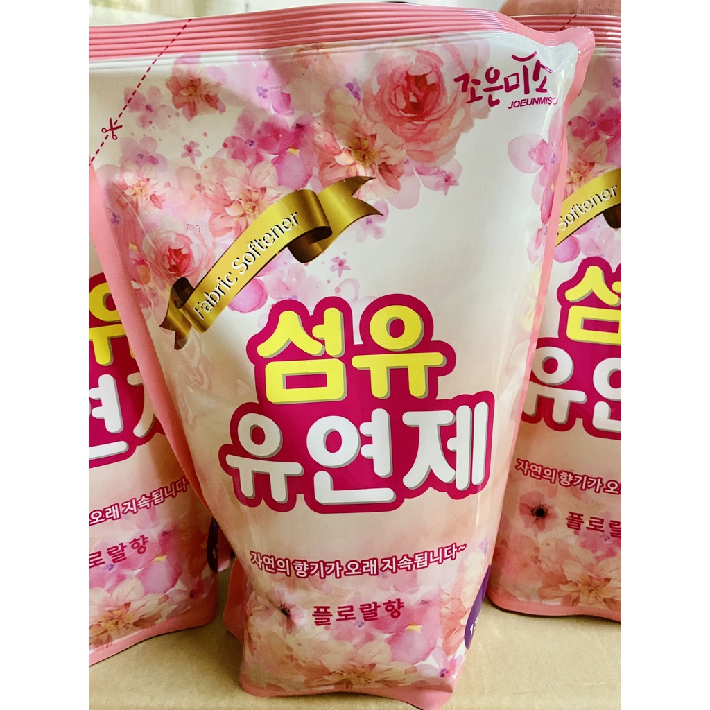 Nước xả vải ⚡FREESHIP⚡ Joeunmiso Hàn Quốc 1300ml hương Ngàn hoa