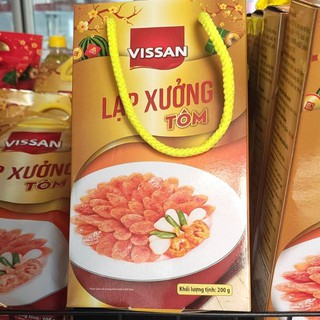 Lạp xưởng tôm hộp 200g/500g vissan