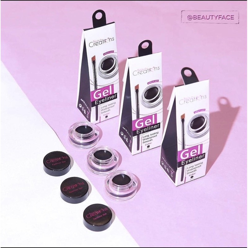 Gel kẻ mắt Beauty Creations Eyeliner | BigBuy360 - bigbuy360.vn