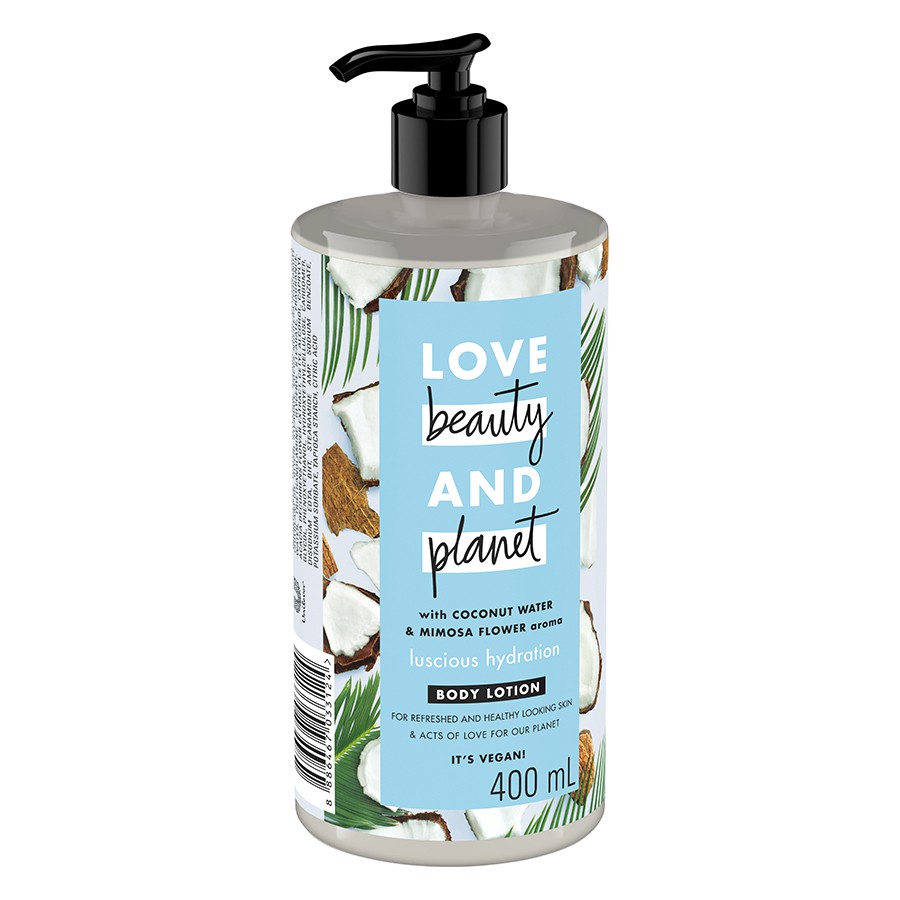 Sữa dưỡng thể Love Beauty And Planet 400ml - hàng tặng