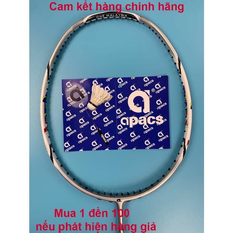 [Chính Hãng] Vợt cầu lông apacs One Malaysia 30 LBS công thủ toàn diện ,đã đan lưới sẵn 10kg5 | Dành cho người mới chơi