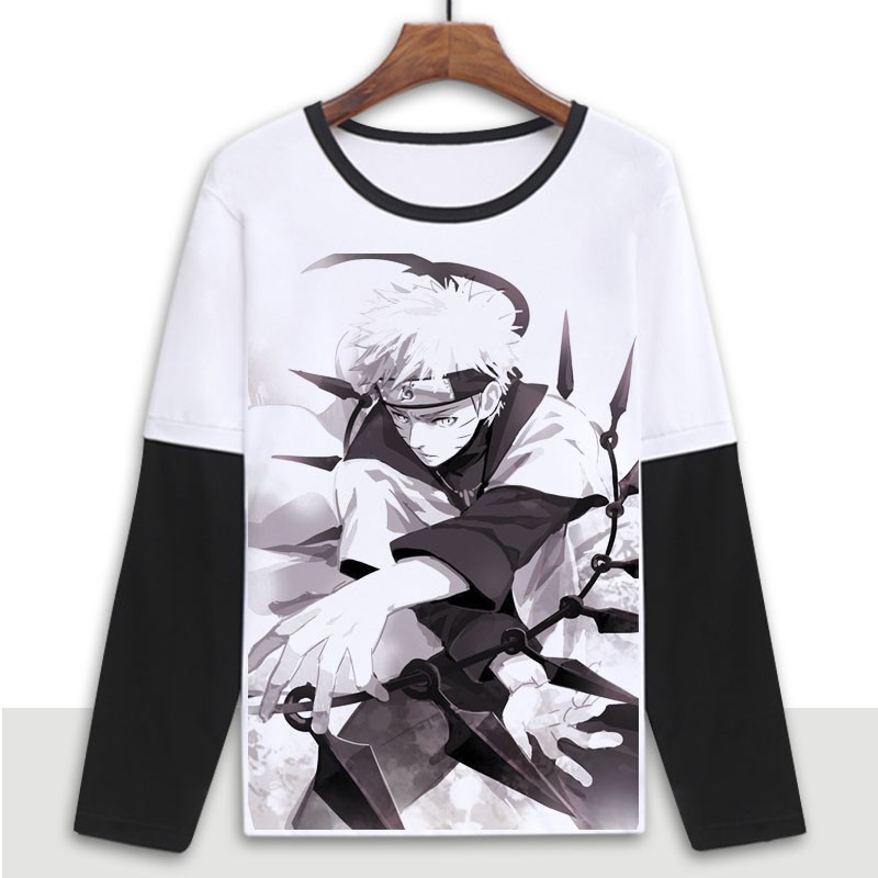 Áo Thun Tay Dài In Hình Naruto Cá Tính Cho Nam Nữ | BigBuy360 - bigbuy360.vn