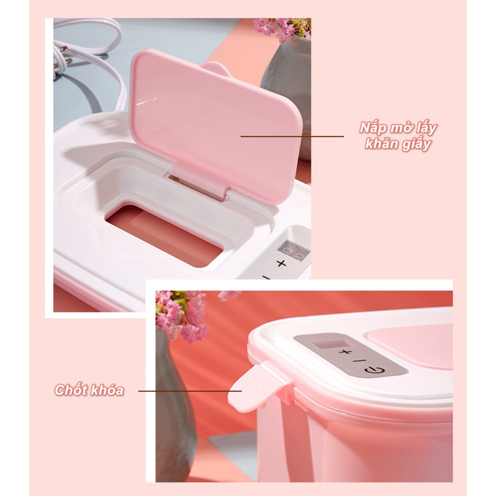 MÁY Ủ ẤM KHĂN LAU EXCLUSIVE BABY LCD - Home and Garden