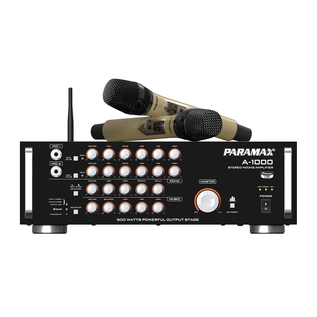 Combo Dàn Karaoke và Nghe Nhạc Paramax CBX-1000