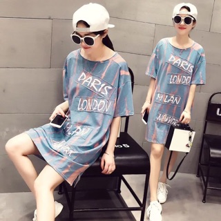 Đầm thun form rộng