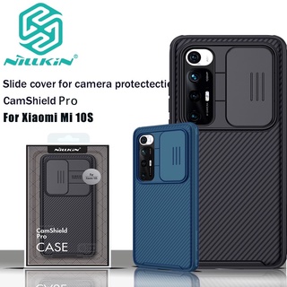 Xiaomi Mi 10S ốp lưng chính hãng Nillkin dạng nắp trượt chống sốc bảo vệ camera điện thoại Mi10S