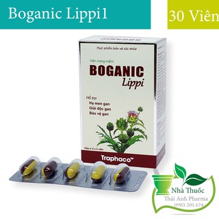Boganic Lippi - Giúp Giải Độc Gan, Hạ Mỡ Máu