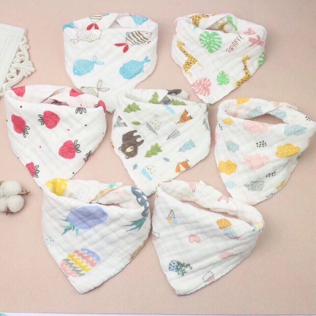 Set 5 Yếm kiluta cho bé