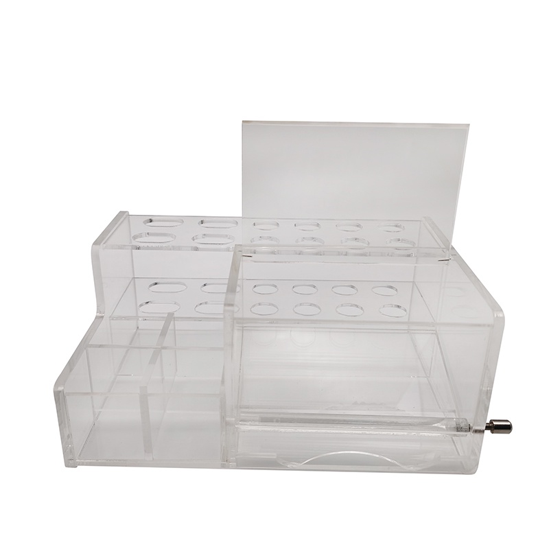 1 Hộp Đựng Dụng Cụ Nha Khoa Bằng Nhựa Acrylic Tự Dính 3 Kiểu