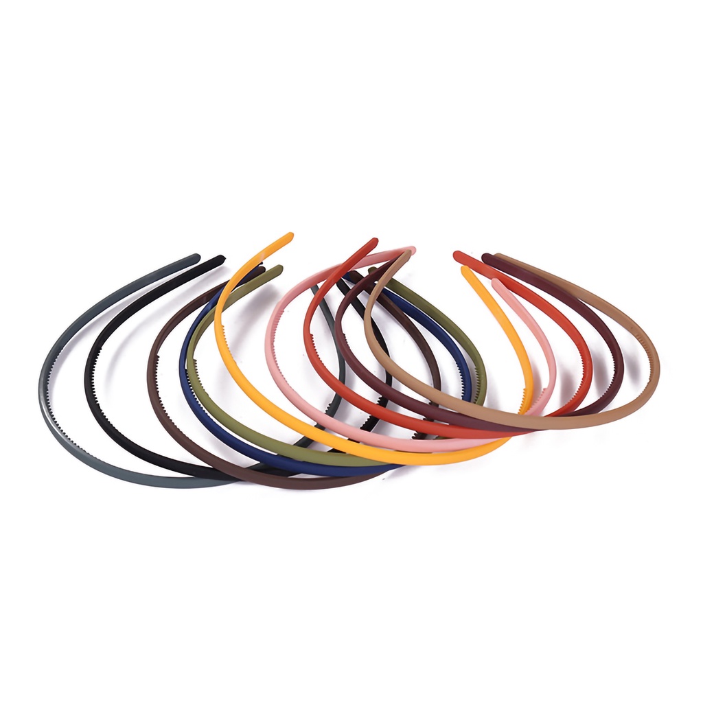 Băng Đô Cài Tóc Màu Trơn Thời Trang Thanh Lịch Cho Nữ Texas053 0.5cm