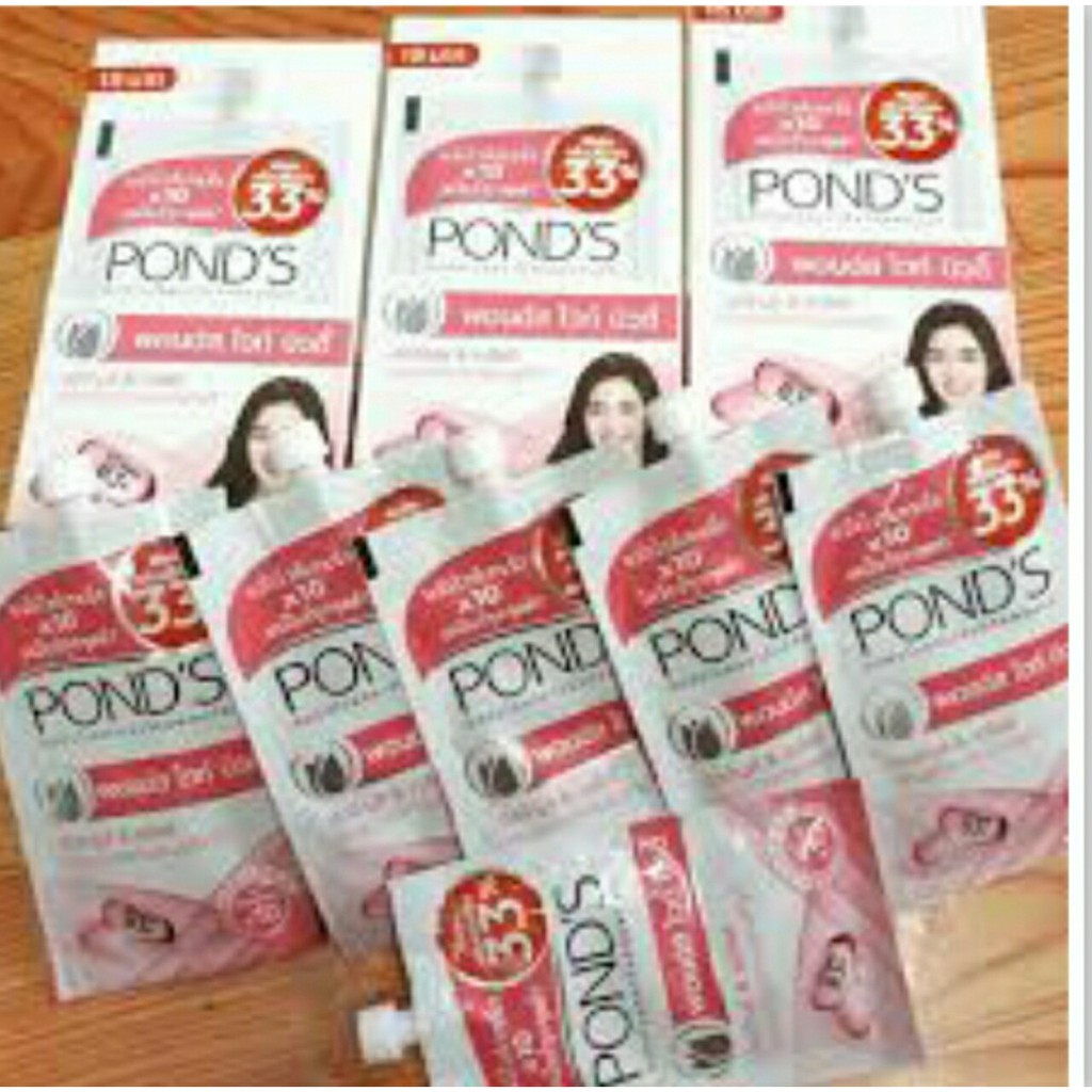 Combo1 hộp 6 gói kem dưỡng da pond's 10ml Thái Lan