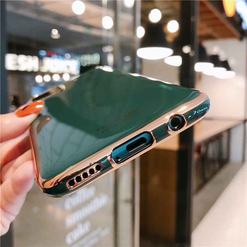 Electroplated Casing OPPO A15 A73 2020 A93 A53 A92 A52 A91 A31 A2020 A9 A5 A12 A12e A7 A5s A3s A73 Phone Cases Glossy Plating Soft TPU Slim Back Cover | BigBuy360 - bigbuy360.vn
