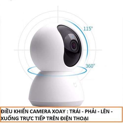 [✅CHÍNH HÃNG - TẶNG THẺ NHỚ] Camera ip wifi xoay 360 độ Xiaomi Mijia 1080P