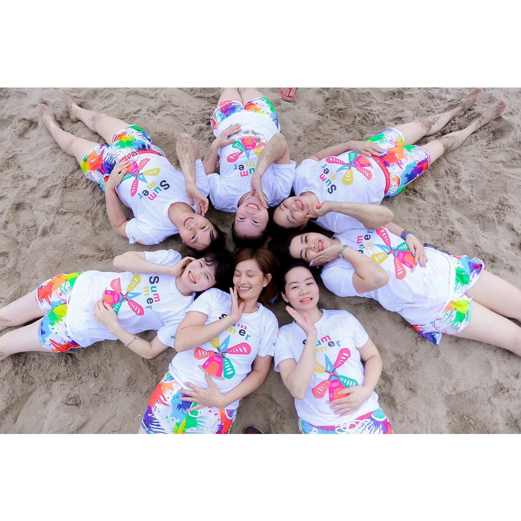 Quần đôi đi biển- màu LOANG SƠN full size 13-100kg