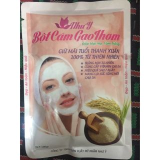 Bột đắp mặt nạ cám gạo thơm 100g.