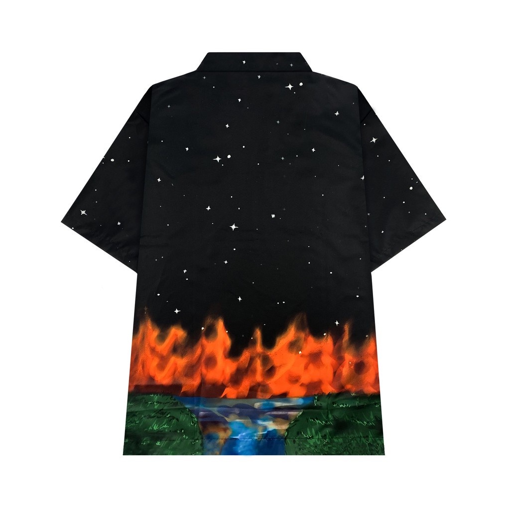 Áo sơ mi DESTRUCTION Flame ITD