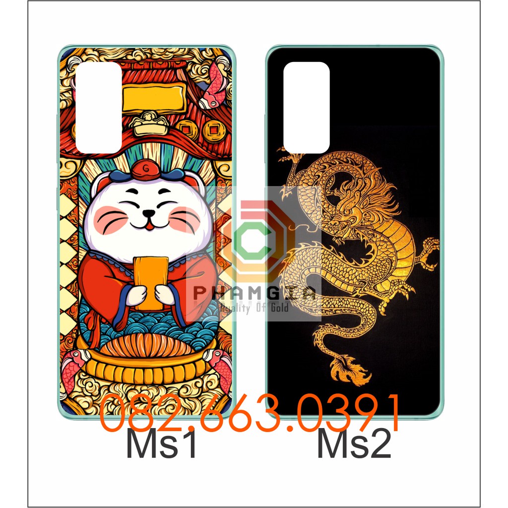 Ốp lưng Samsung S20 FE dẻo trong in hình nhiều mẫu đẹp (p2)