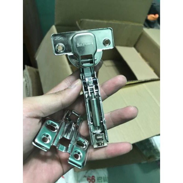 Bản lề giảm chấn tủ bếp Hafele đã kèm đế ,inox 304 ,siêu bền không bị han gỉ - Vật dụng Tiện Ich