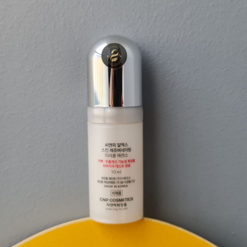 [10ml] Tinh chất truyền trắng mờ thâm nám tàn nhang CNP Rx Skin Rejuvenating Miracle Essence Pha Complex