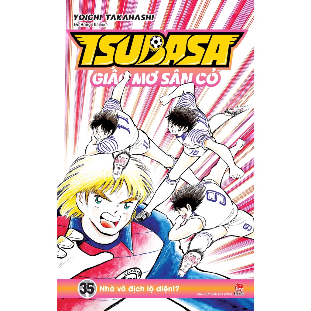 Truyện tranh- Tsubasa giấc mơ sân cỏ (lẻ tập) - NXB Kim Đồng