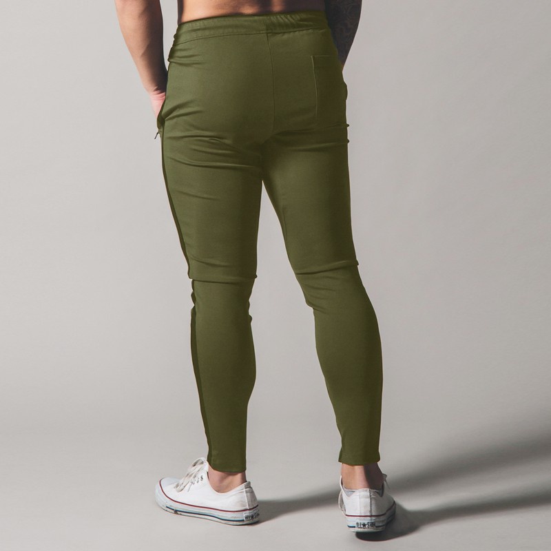 Quần Thể Thao Cotton Kẻ Sọc Năng Động Hợp Thời Trang Cho Nam