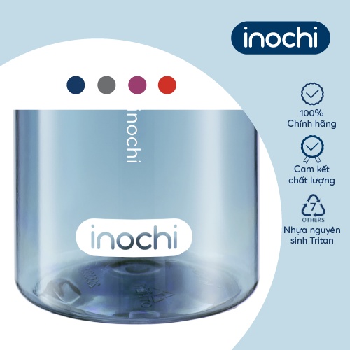 Bình nước Inochi - Kita Slim 350ml,500ml, 700ml nhiều màu