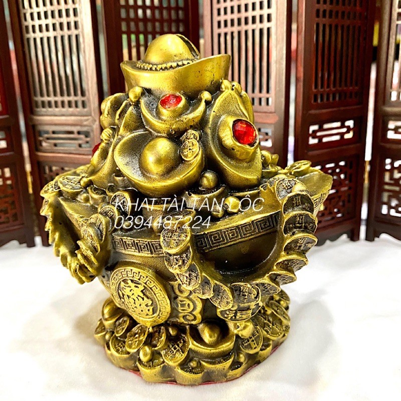 Chậu tụ bảo , hũ vàng hút tài Lộc bằng đồng
