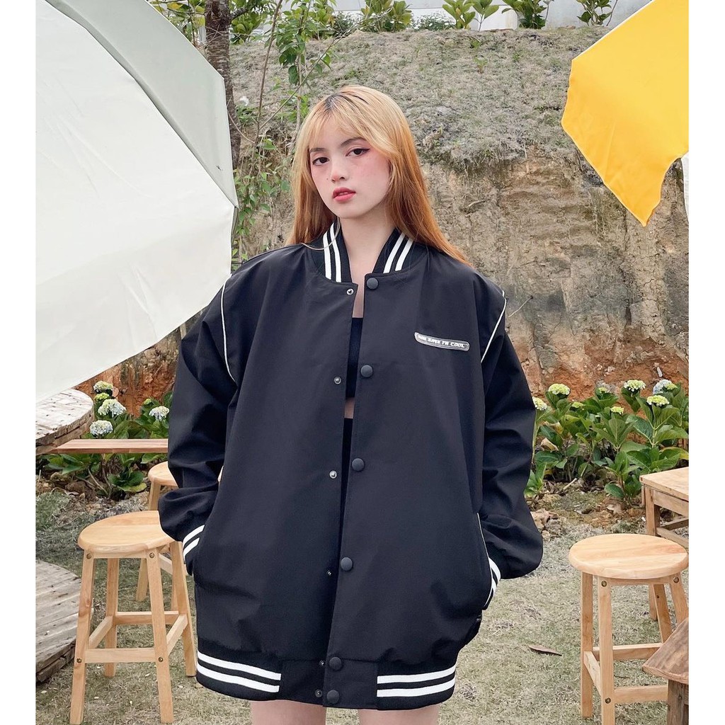 🆕 Áo khoác Bomber Chữ Ký KA Closet - Jacket khóa kéo tay bồng form dáng rộng bigsize nam nữ ulzzang siêu đẹp