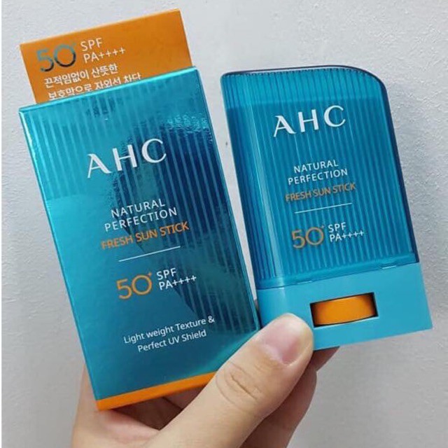 Thanh Lăn Chống Nắng AHC Natural Perfection Fresh Sun Stick 14g