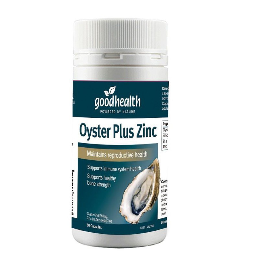Tinh chất hàu Oyster Plus Zinc Goodhealth tăng cường sức khỏe nam giới 60 viên