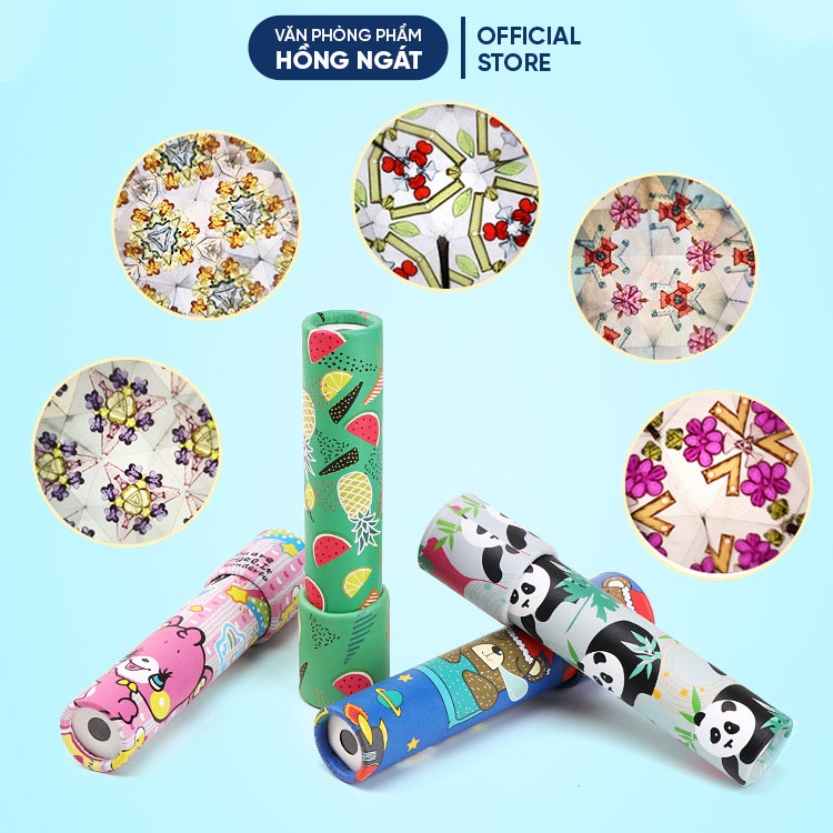 Đồ chơi cho bé Kính Vạn Hoa giúp trẻ em thông minh sáng tạo phát triển thị giác tư duy trí tuệ DC19