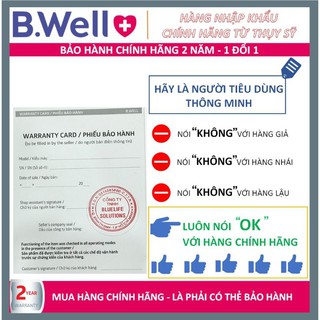 Máy Tăm Nước B.Well Swiss WI 912