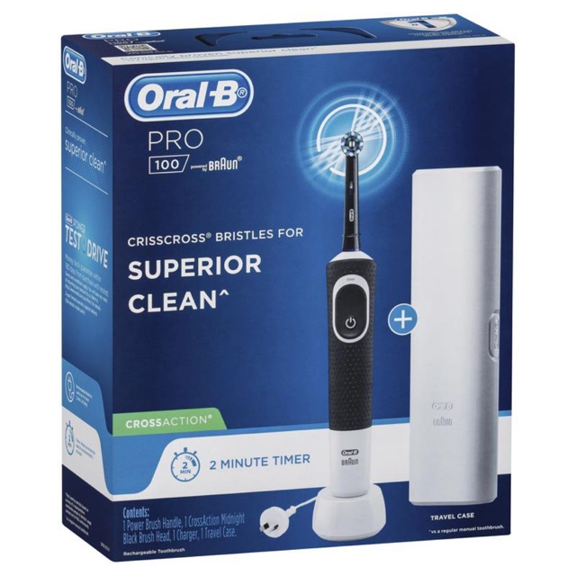 Bàn chải điện Oral B Pro series 1 (mẫu mới)