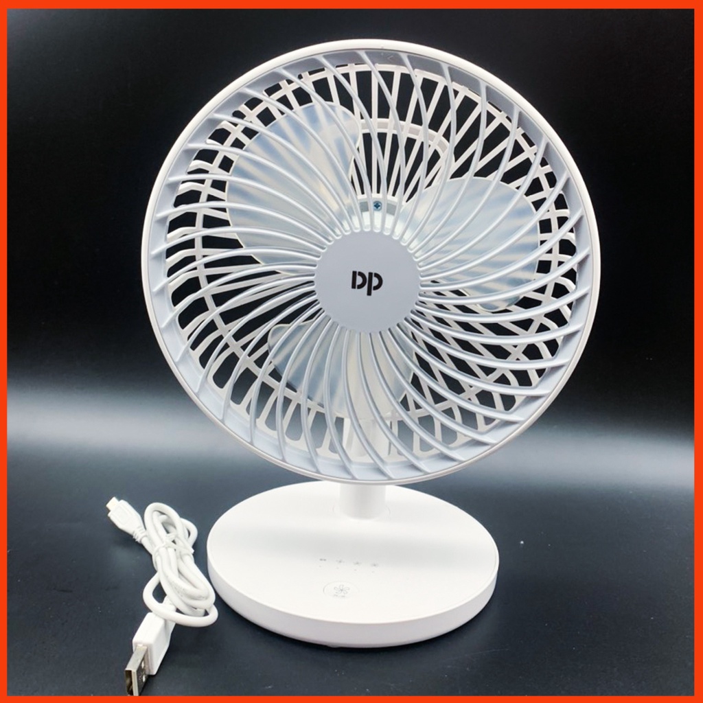 Quạt sạc tích điện cầm tay hoặc để bàn treo tường, quạt văn phòng, quạt đa dụng tiền ích