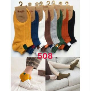 Tất cổ ngắn mã 508 combo 5 _10 đôi