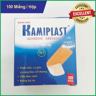 Hộp Băng Keo Cá Nhân KAMIPLAST (Màu Xanh Dương )
