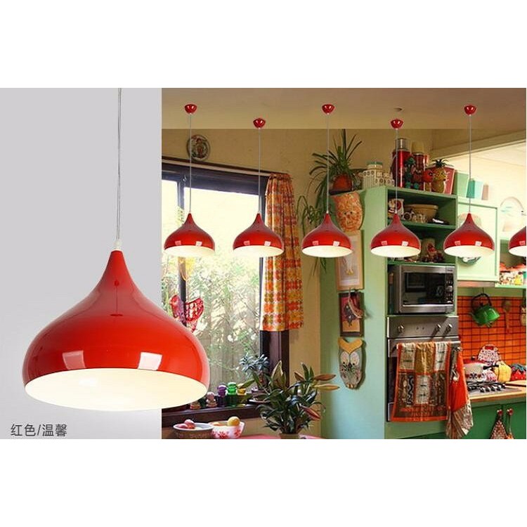 Chao đèn thả giọt nước phi 30cm