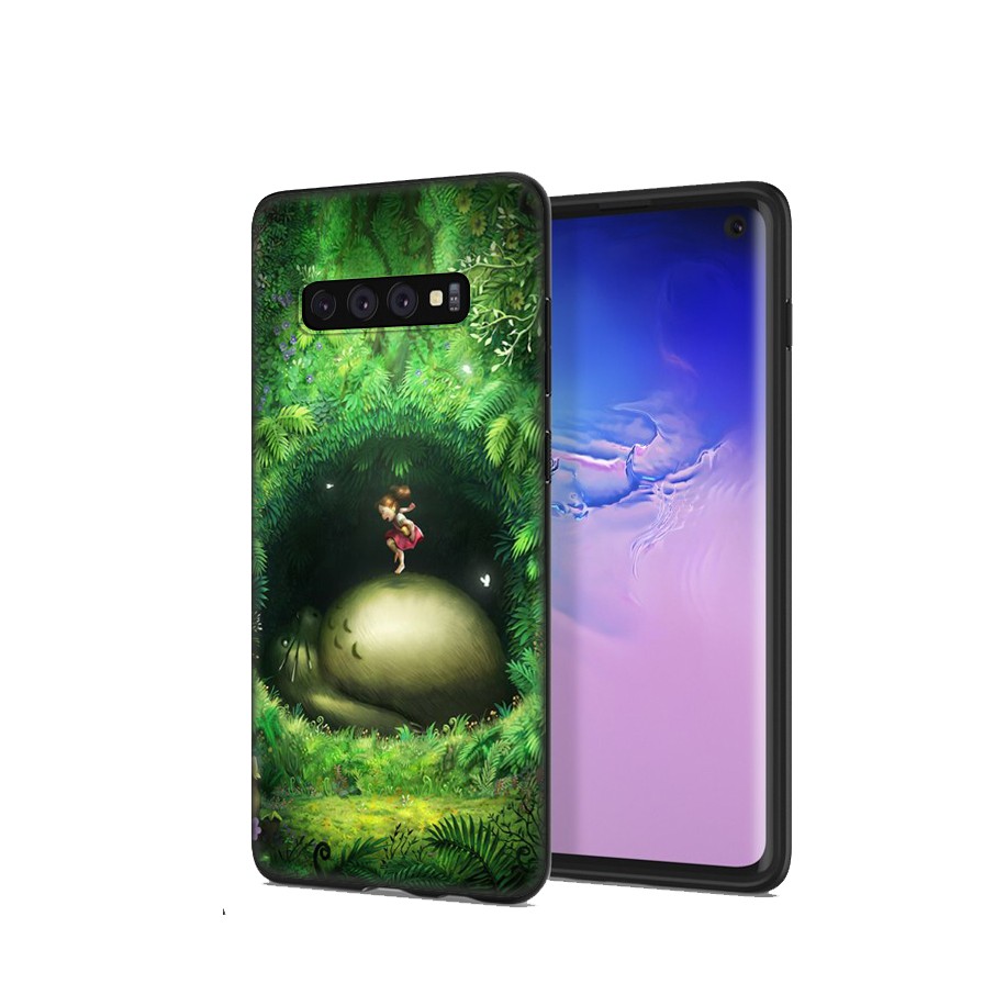 Samsung Galaxy S10 S9 S8 Plus S6 S7 Edge S10+ S9+ S8+ Casing Soft Case 93LU My Neighbor Totoro mobile phone case