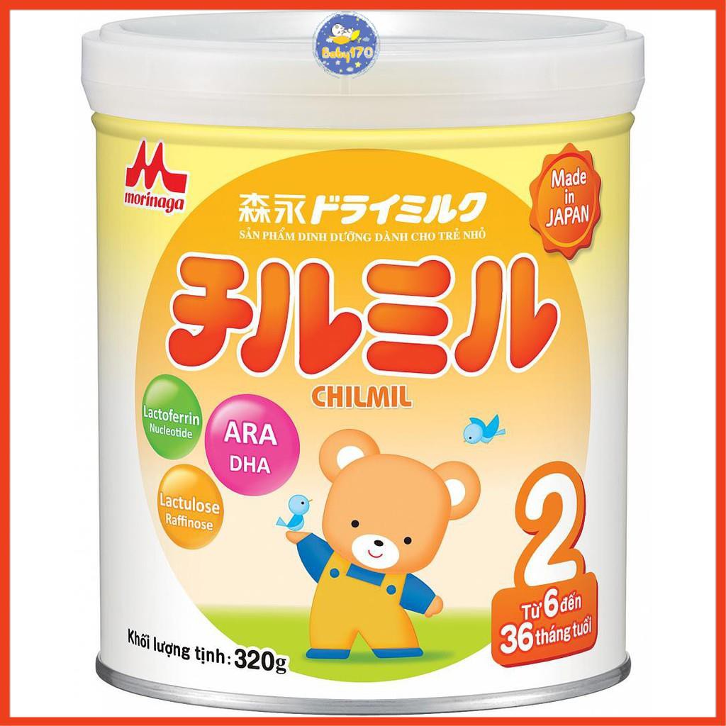 Sữa bột Morinaga số 2 - 320g/850g - tách đai date 6/23